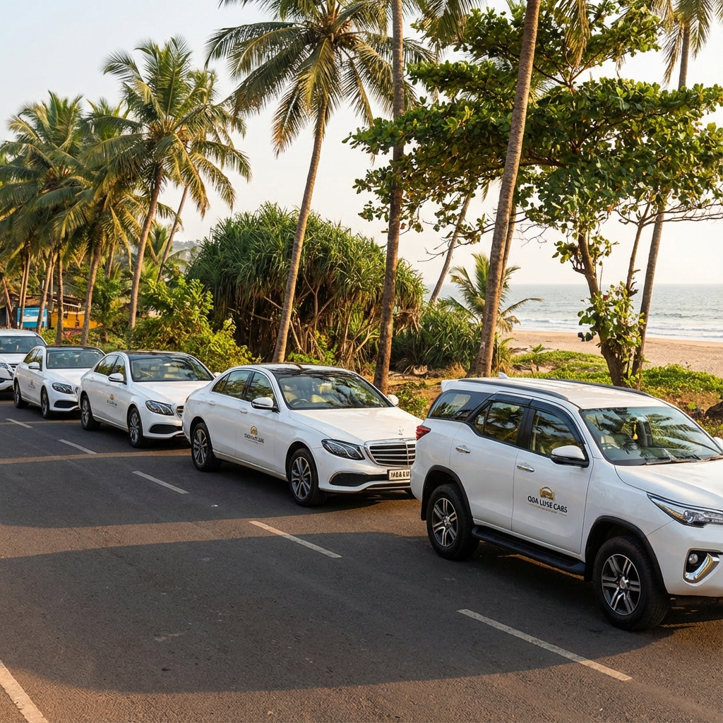 Goan Taxi fleet of premium sedans and SUVs - Well-maintained AC vehicles for comfortable travel in Goa